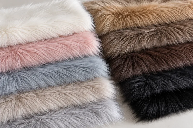 Faux fox fur