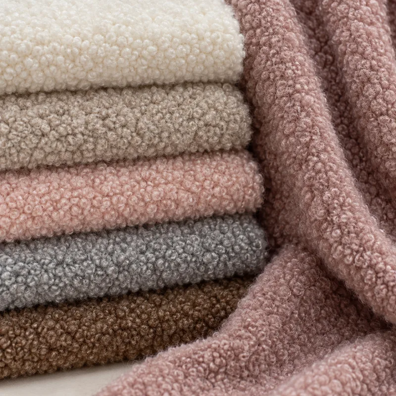 Fair Isle cashmere-look fabric