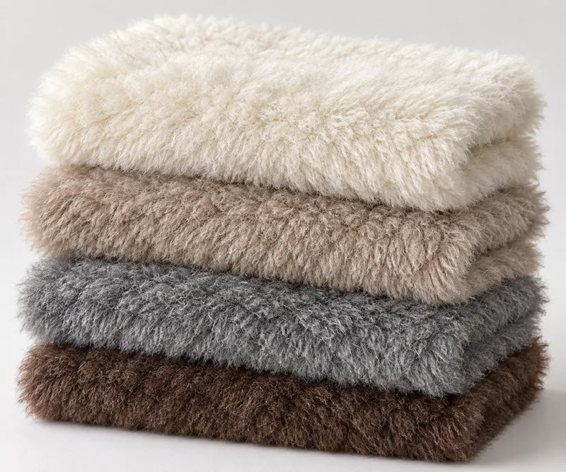 Bella wool-look fabric