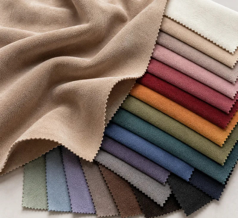 Spacer-layer suede